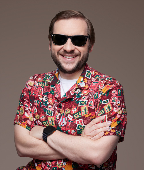 Casual Headshot of David Bergstraesser